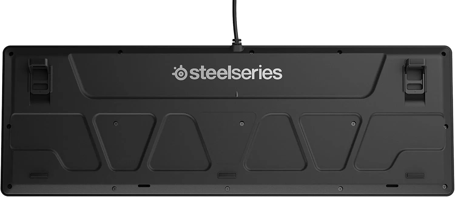 SteelSeries Apex 100 Gaming Keyboard - Tactile & Silent - Blue LED Backlit.