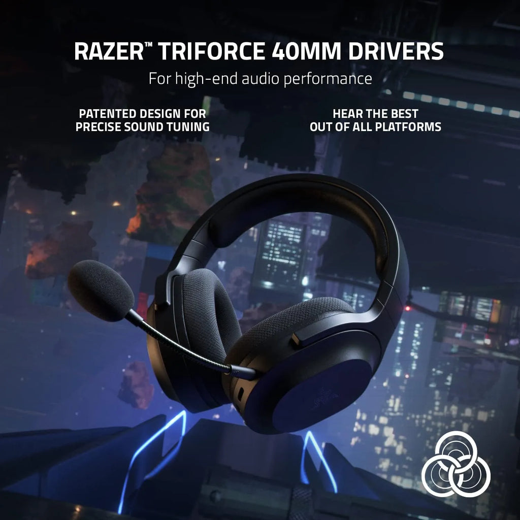 Razer Barracuda X Wireless Gaming & Mobile Headset - Black.