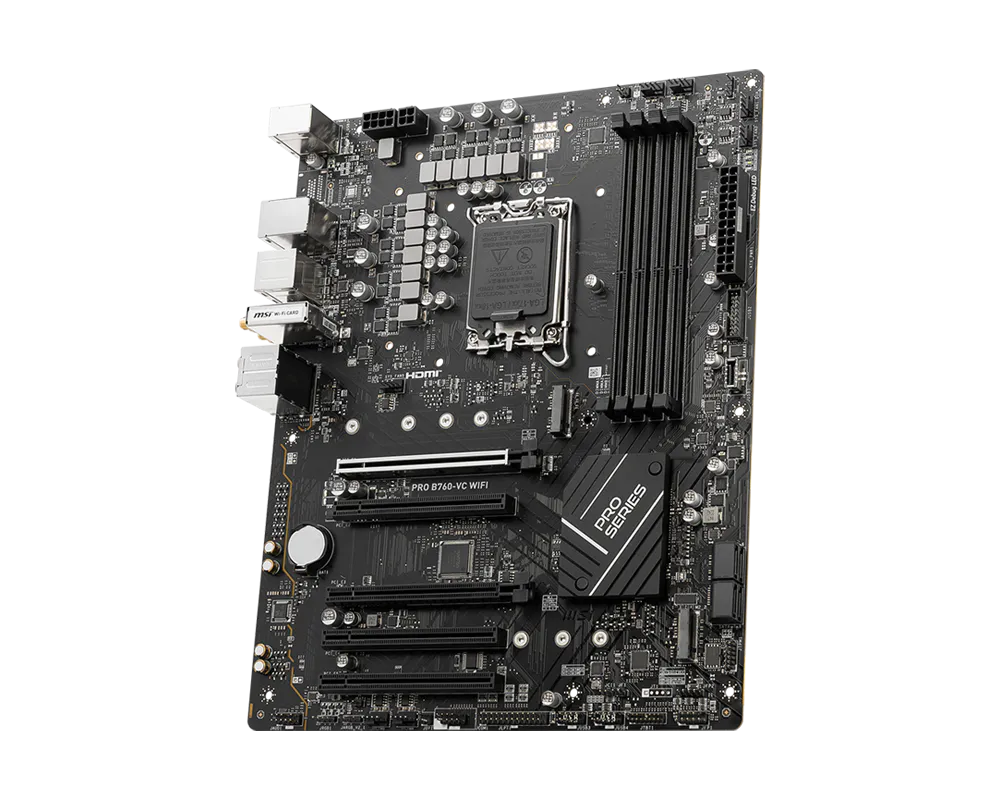 MSI PRO B760-VC WIFI | Intel LGA 1700 ATX Motherboard