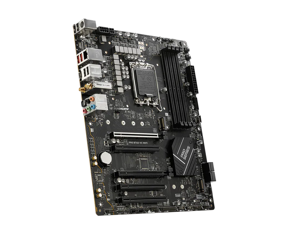 MSI PRO B760-VC WIFI | Intel LGA 1700 ATX Motherboard