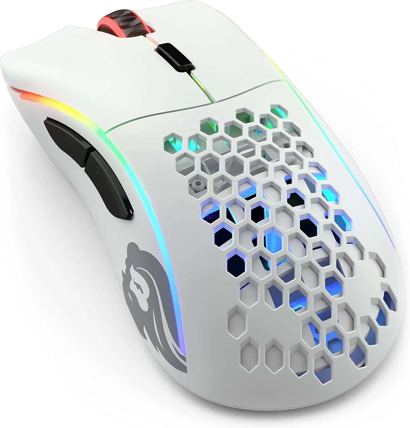 Glorious Model D- RGB Gaming Mouse Wireless - Matte White.