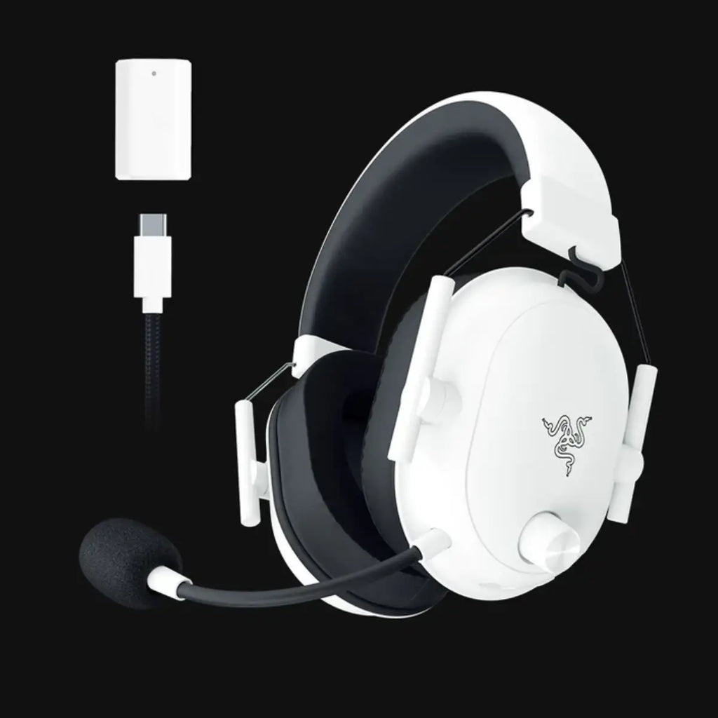 Razer BlackShark V2 HyperSpeed Wireless Gaming Headset - White