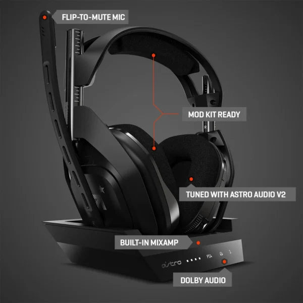 Logitech Astro A50 Wireless + Base Station.