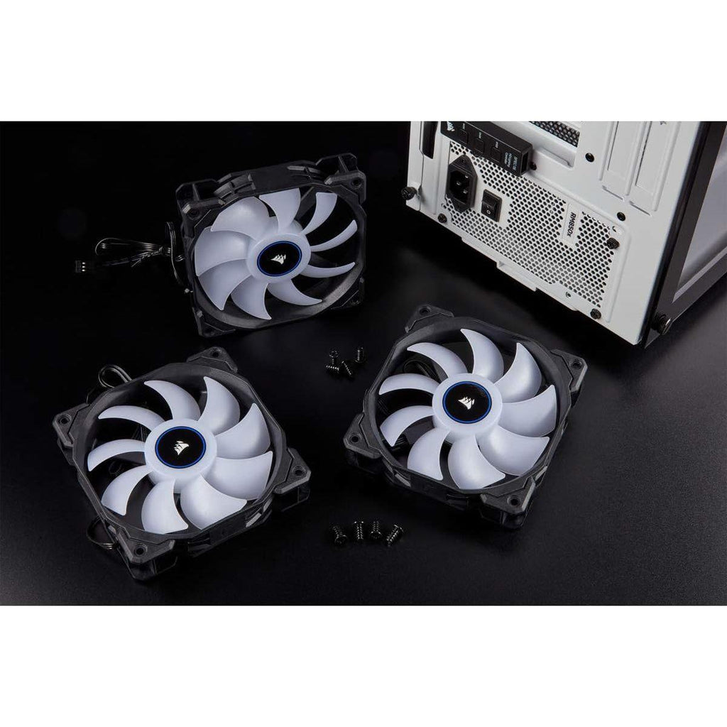 corsair af120 white led fan