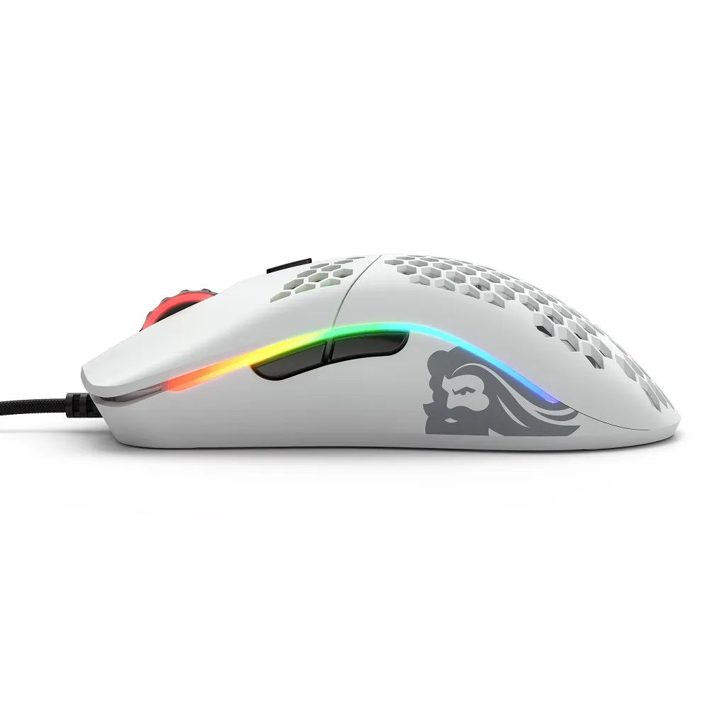 Glorious Model O RGB Gaming Mouse Wired - Matte White.