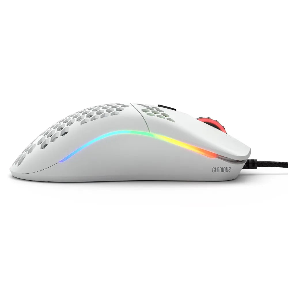 Glorious Model O RGB Gaming Mouse Wired - Matte White.