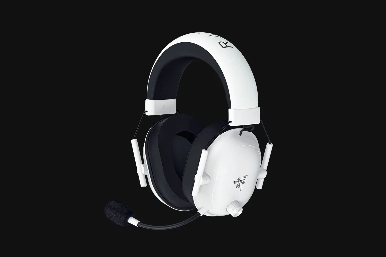 Razer BlackShark V2 HyperSpeed Wireless + Bluetooth Gaming Headset - White.