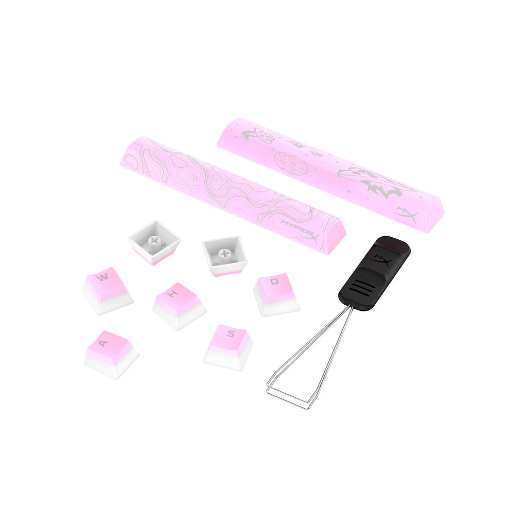 HyperX Pudding Keycaps - Double Shot PBT Keycap Set