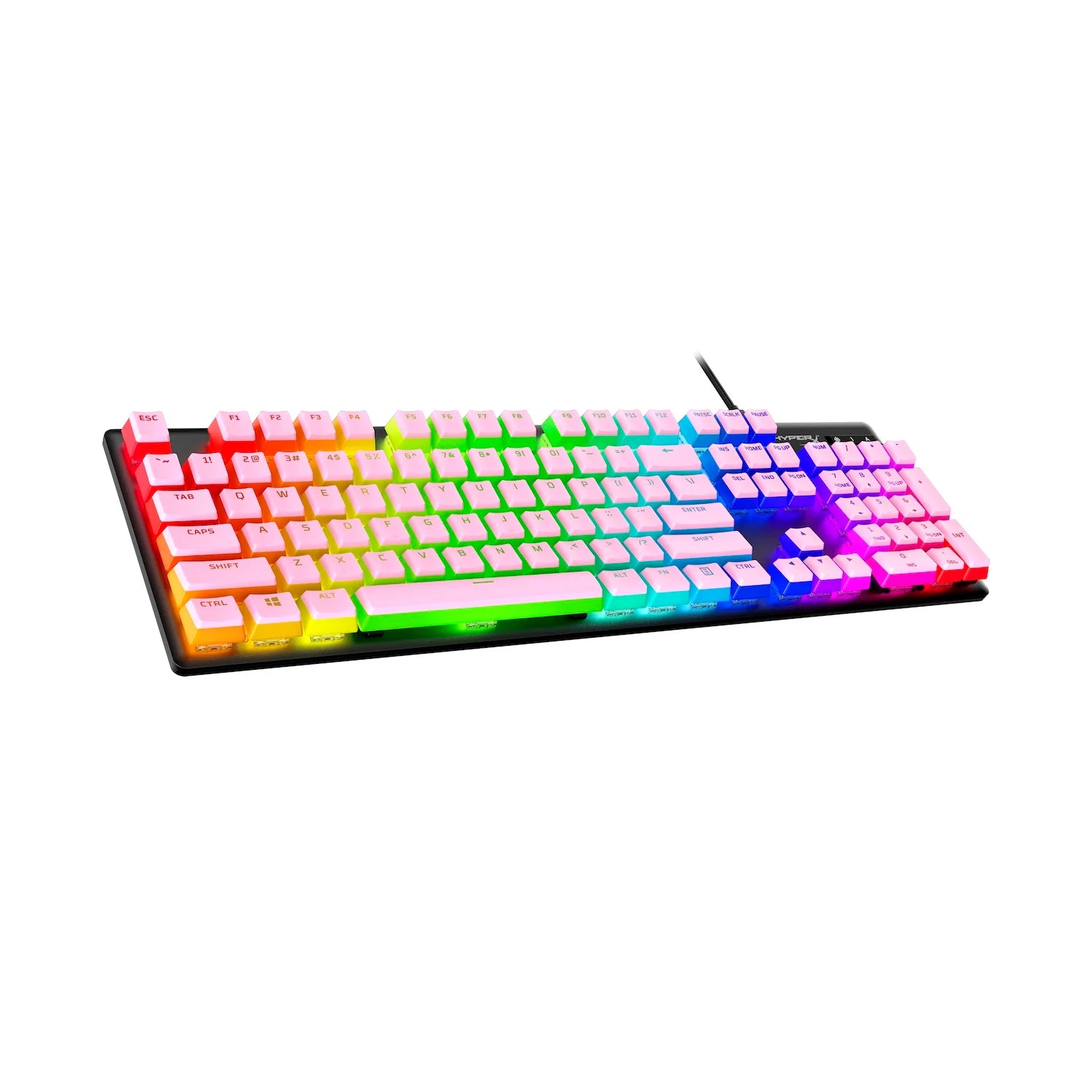 HyperX Pudding Keycaps - Double Shot PBT Keycap Set