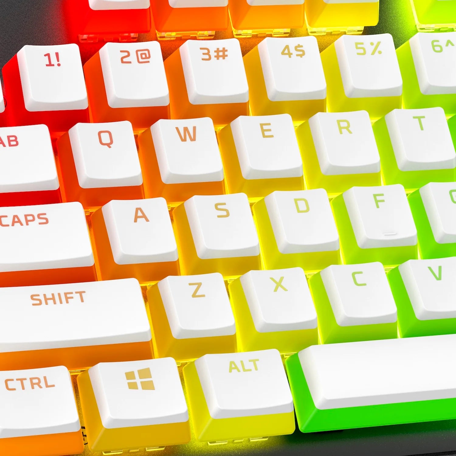 HyperX Pudding Keycaps - Double Shot PBT Keycap Set