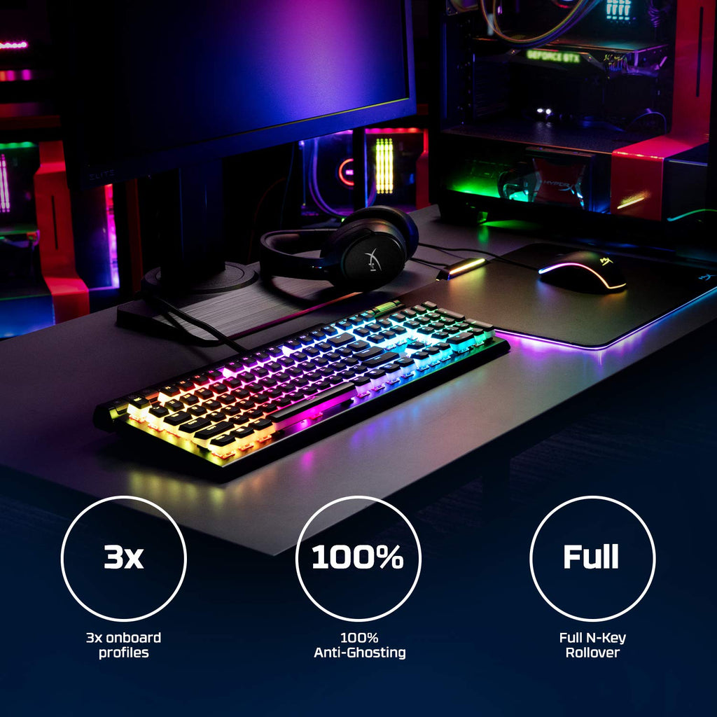 HyperX Alloy Elite 2 – Mechanical Gaming Keyboard.