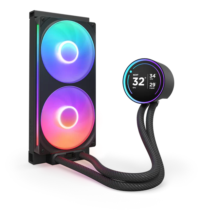 NZXT Kraken Elite 280 280mm AIO Liquid CPU Cooler - Black.