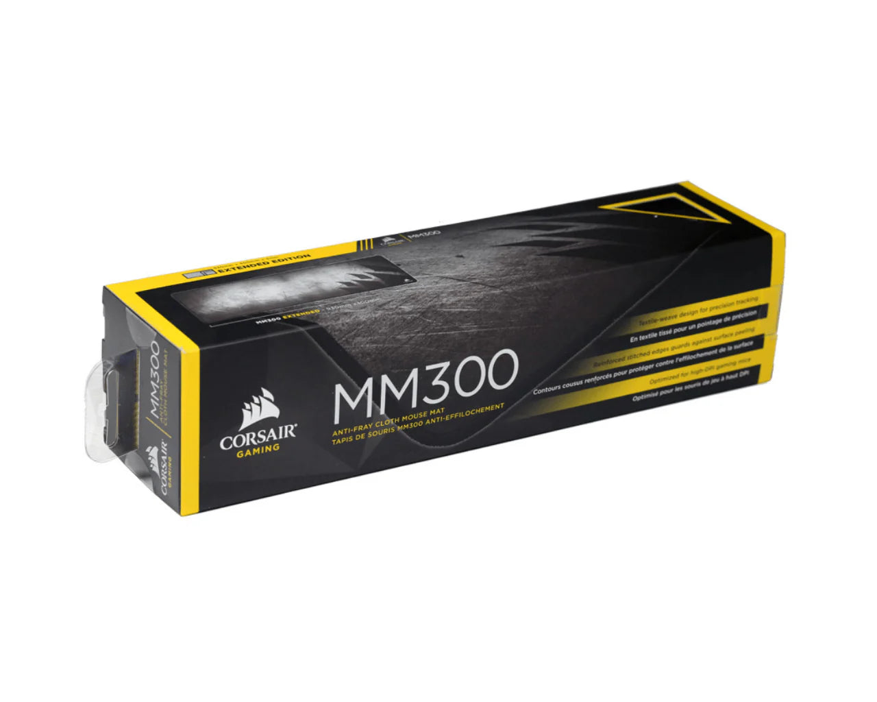 Corsair MM300 Anti-Fray Cloth Gaming MousePad - Extended.